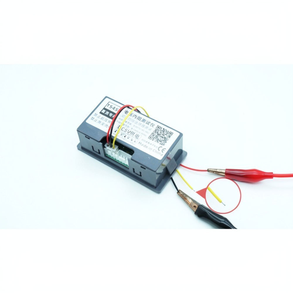 Battery Internal Resistance Tester Four Wire - Profesyonel Dört Kablolu İç Direnç Voltaj