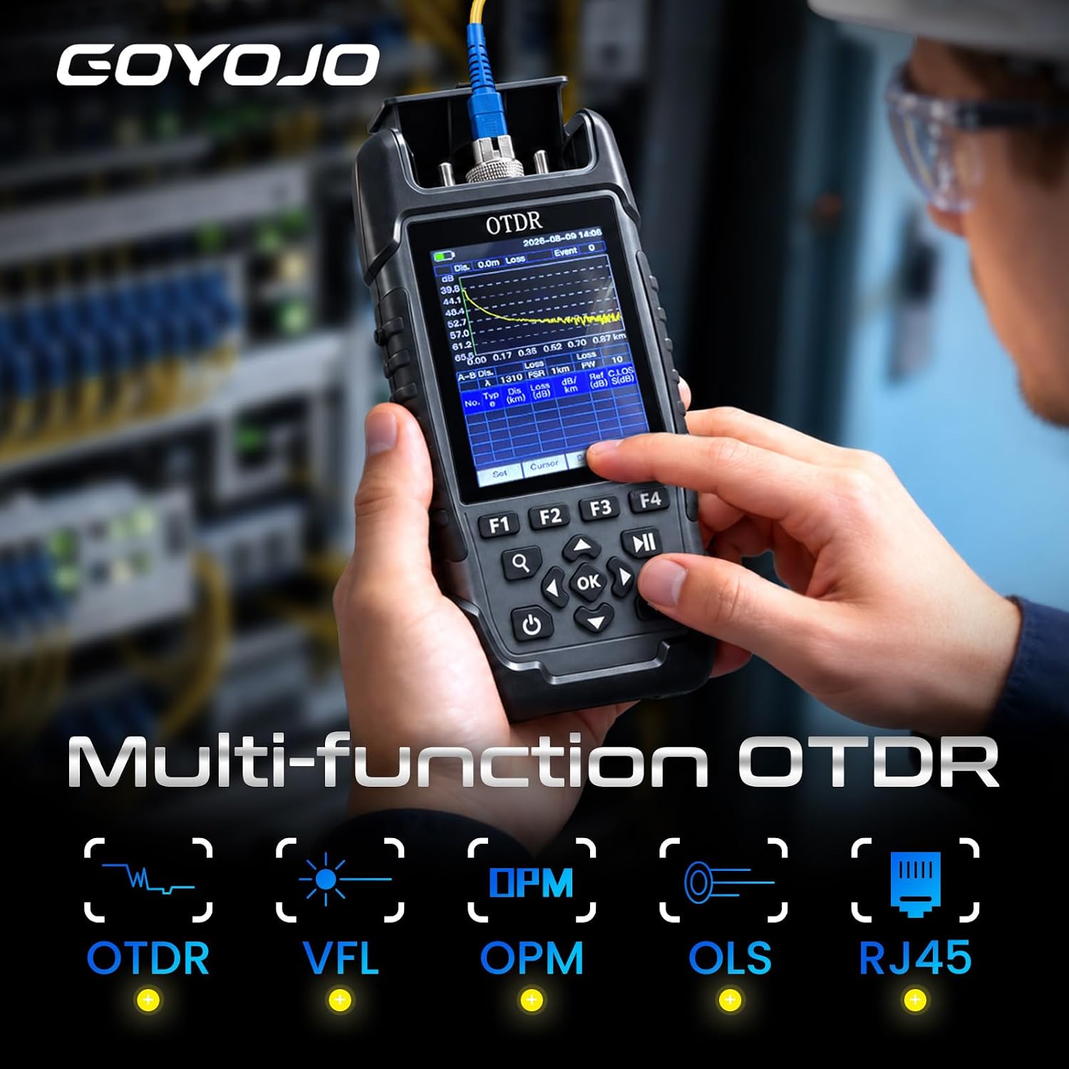 OTDR Optik Zaman Alanı Reflekt - Optical Time Domain Reflectometer Otdr 1310 1550Nm incelemesi ve fiyatı