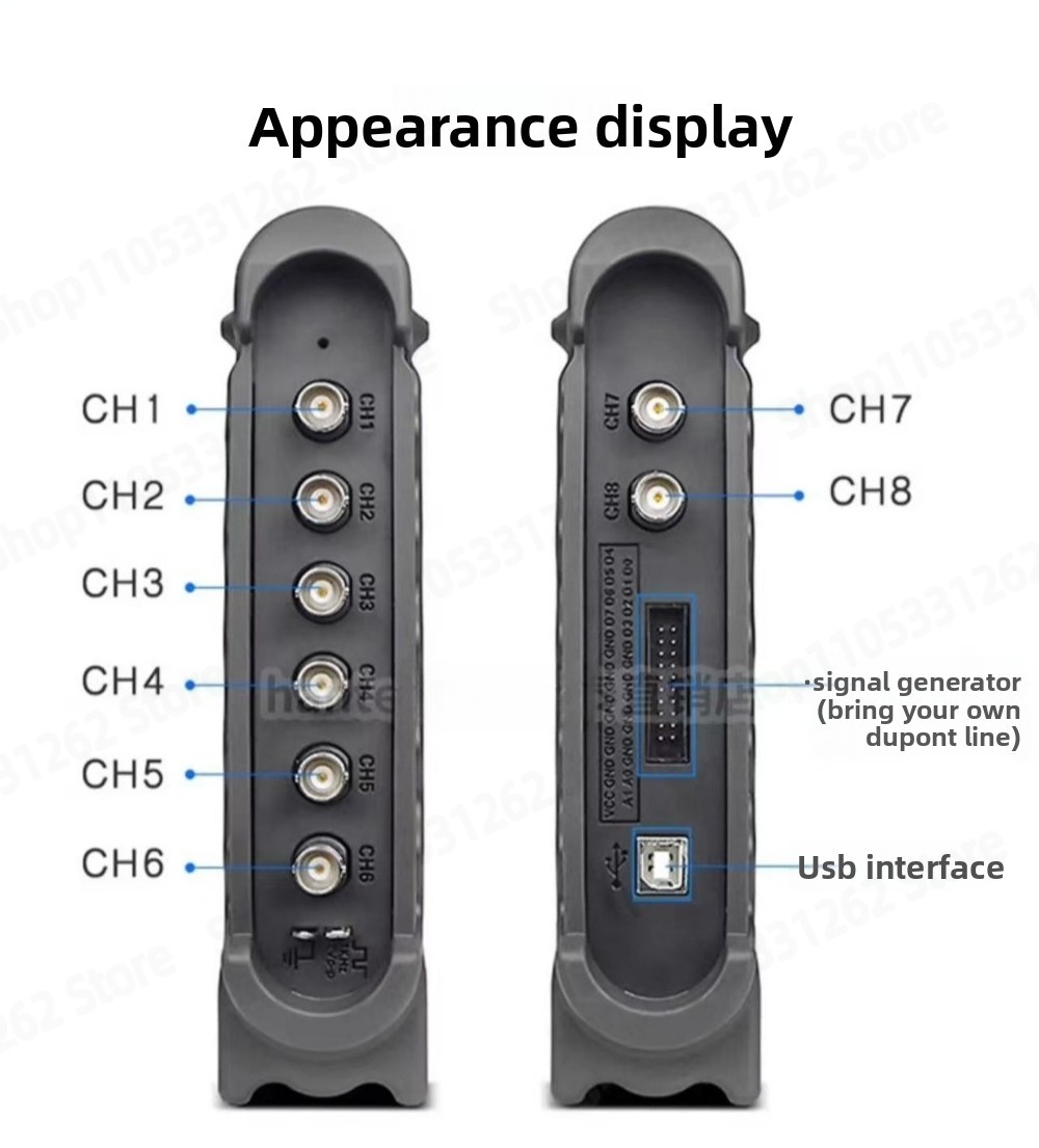 1008C Otomotiv Arıza Teşhis Os - Automotive Diagnostic Oscilloscope 8 Channel incelemesi ve fiyatı